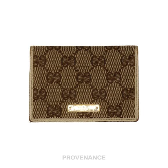 🔴 Gucci Pocket Organizer Wallet - GG Canvas Ivory - Picture 1 of 7